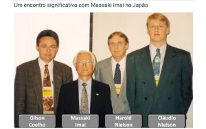 Encontro significativo com Masaaki Imai no Japão - Gilson Coelho